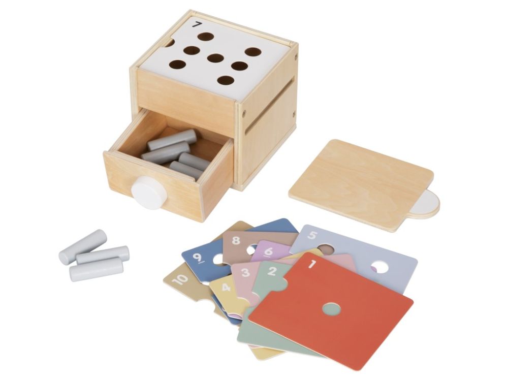 eliNeli Montessori matematický box - vkládačka